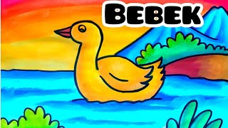 Detail Gambar Bebek Untuk Mewarnai Nomer 16