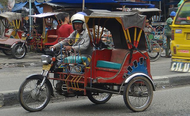 Detail Gambar Becak Motor Nomer 5