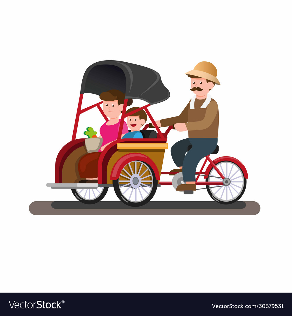 Gambar Becak Png - KibrisPDR