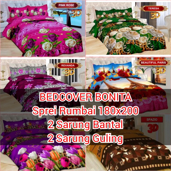 Detail Gambar Bed Cover Bonita Nomer 21