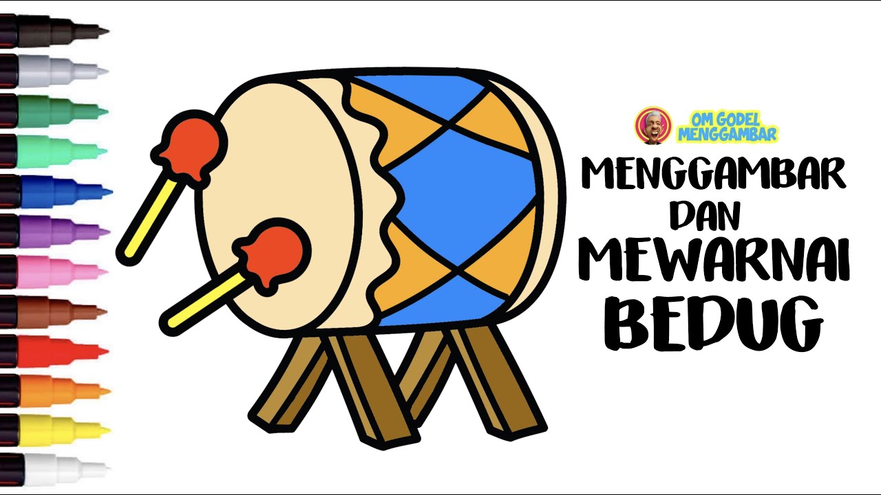 Gambar Bedug Anak Tk Kartun Koleksi Nomer 3