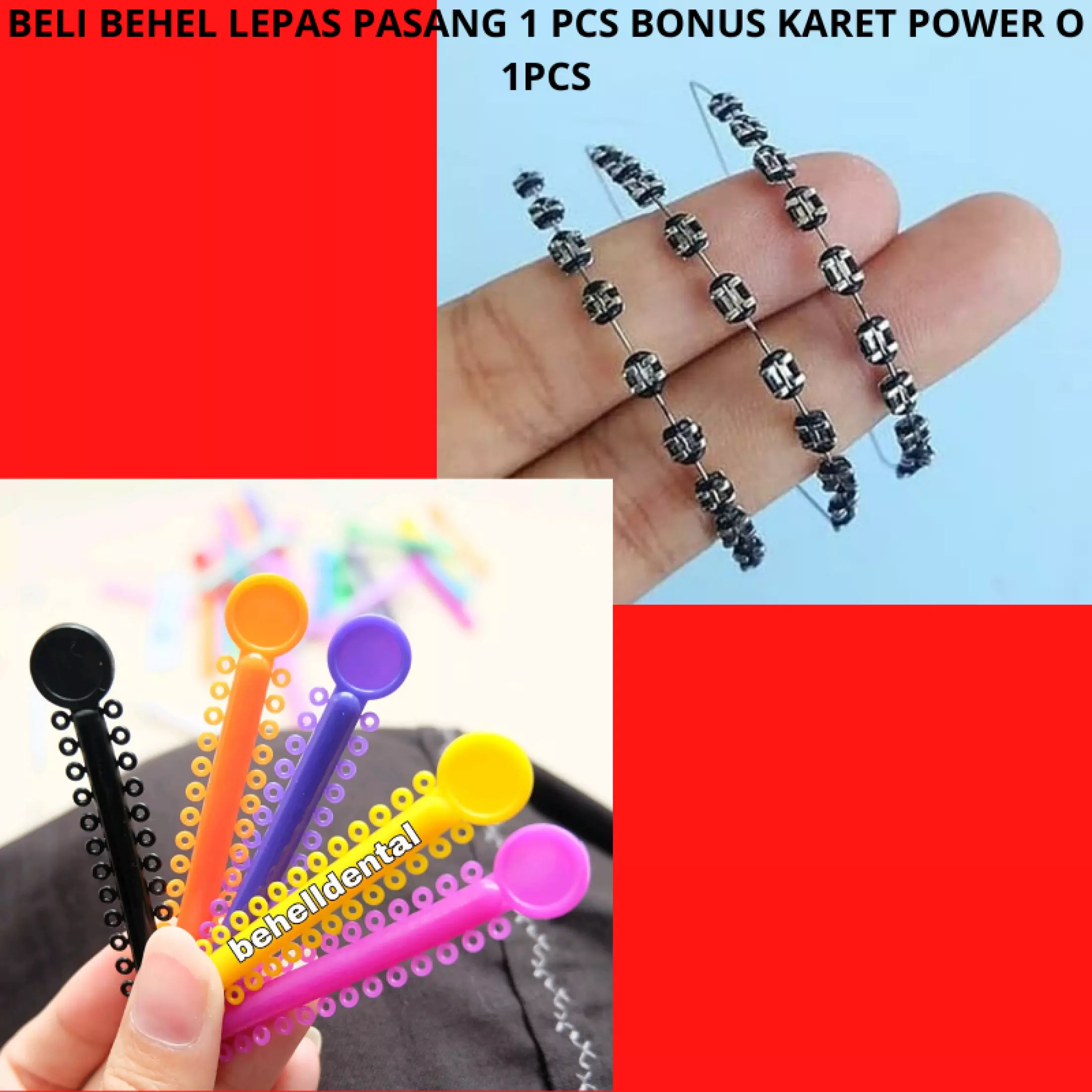 Detail Gambar Behel Lepas Pasang Nomer 20