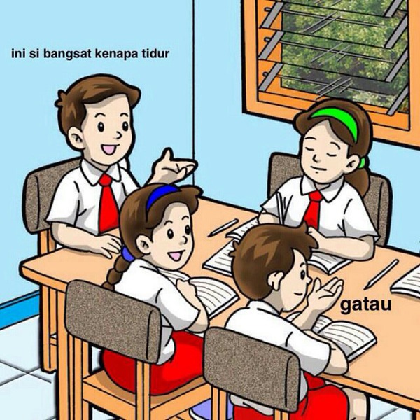 Detail Gambar Belajar Kelompok Kartun Nomer 21