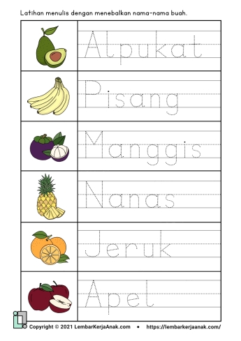 Detail Gambar Belajar Menulis Nomer 12