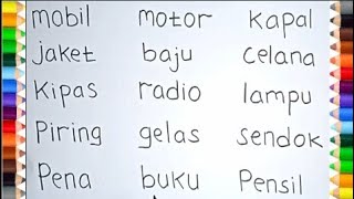 Detail Gambar Belajar Menulis Nomer 47