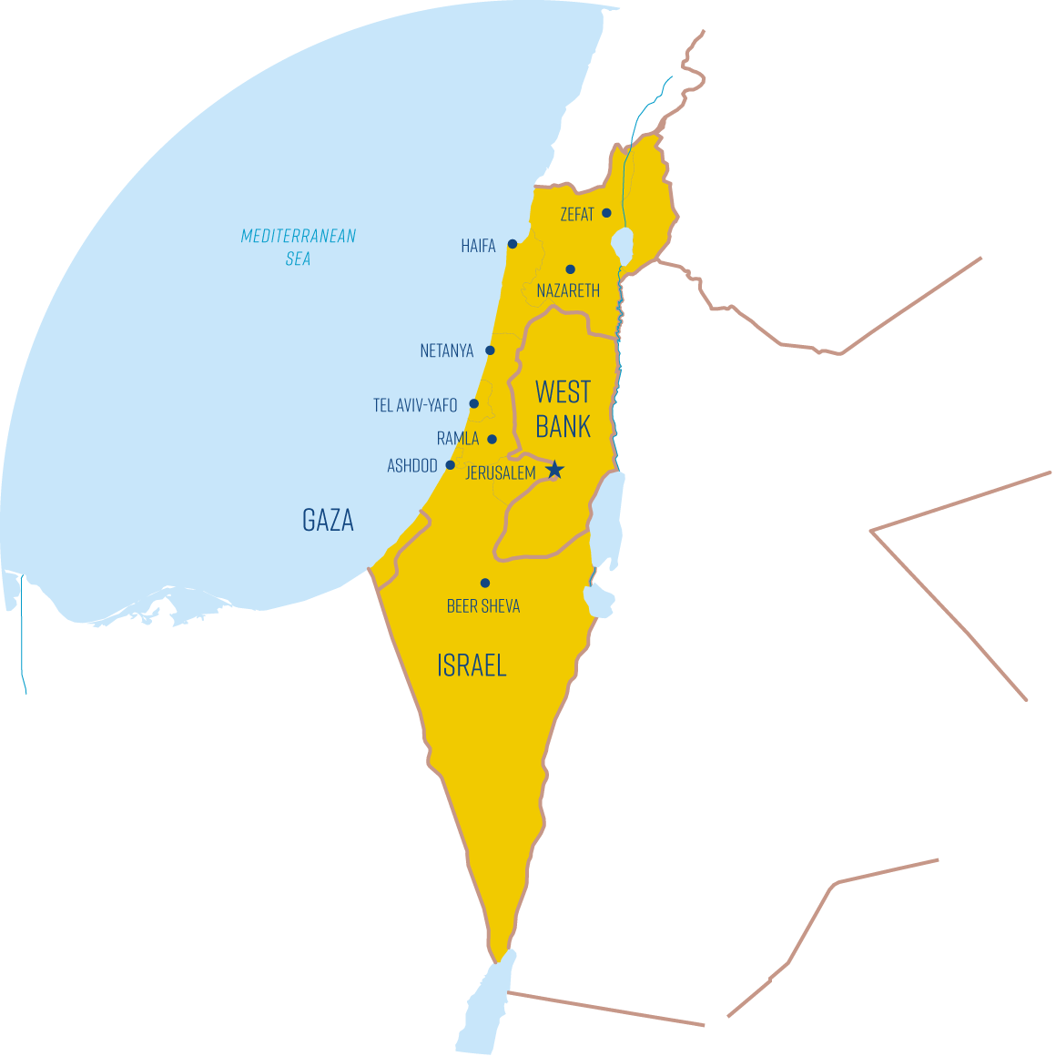 Detail Israel Auf Der Karte Nomer 6