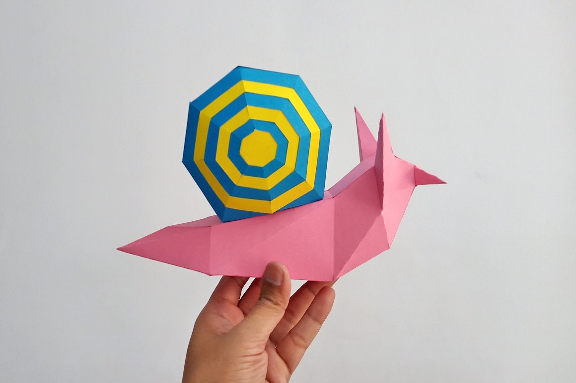 Detail Origami Wolke Nomer 3