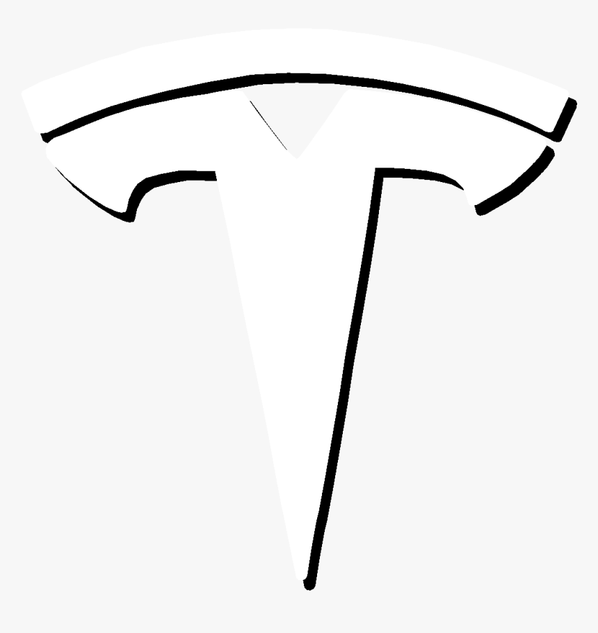 Detail Tesla Logo White Nomer 11