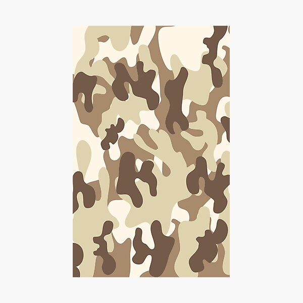 Detail Army Desert Camo Pattern Nomer 4