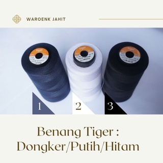 Detail Gambar Benang Cones Hitam Putih Nomer 37