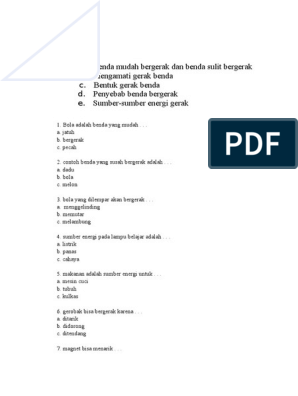 Detail Gambar Benda Yang Sulit Bergerak Nomer 20