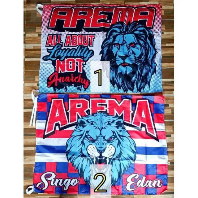 Detail Gambar Bendera Arema Nomer 52