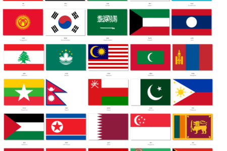 Detail Gambar Bendera Asian Games 2018 Nomer 13