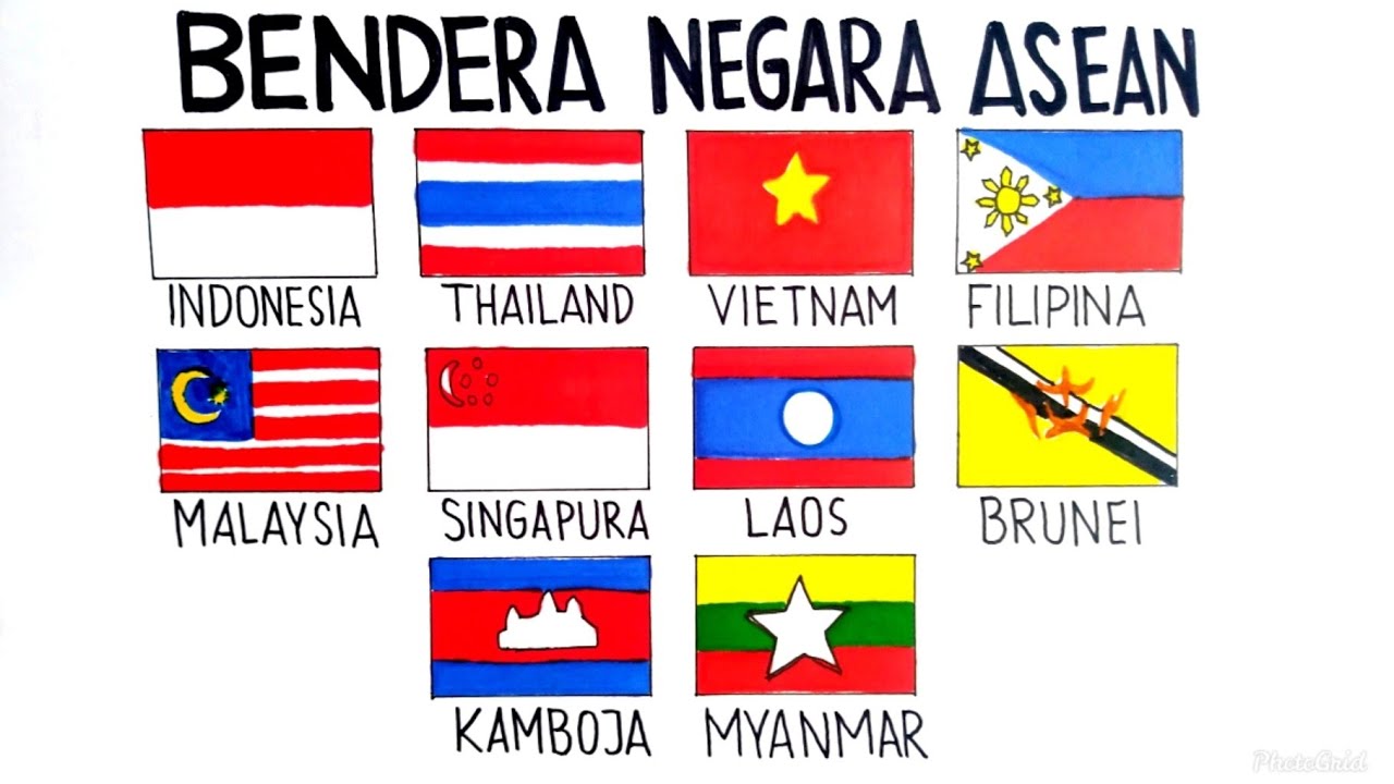 Detail Gambar Bendera Bendera Negara Asean Nomer 7