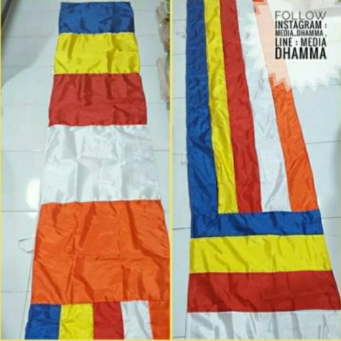 Detail Gambar Bendera Buddhis Nomer 9