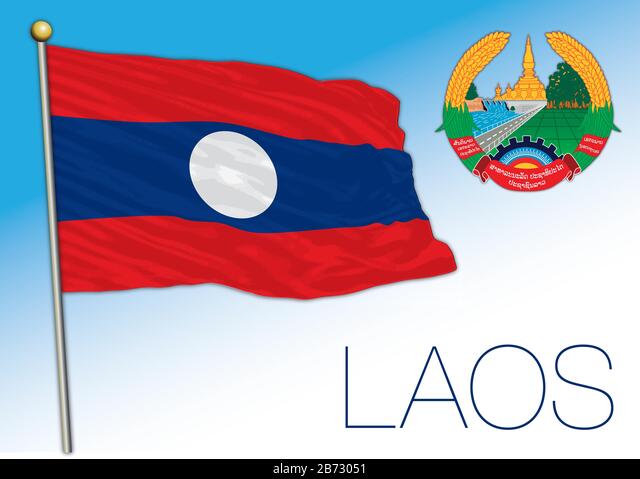 Detail Gambar Bendera Dan Lambang Negara Laos Nomer 27