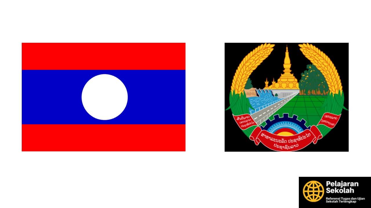 Detail Gambar Bendera Dan Lambang Negara Laos Nomer 6