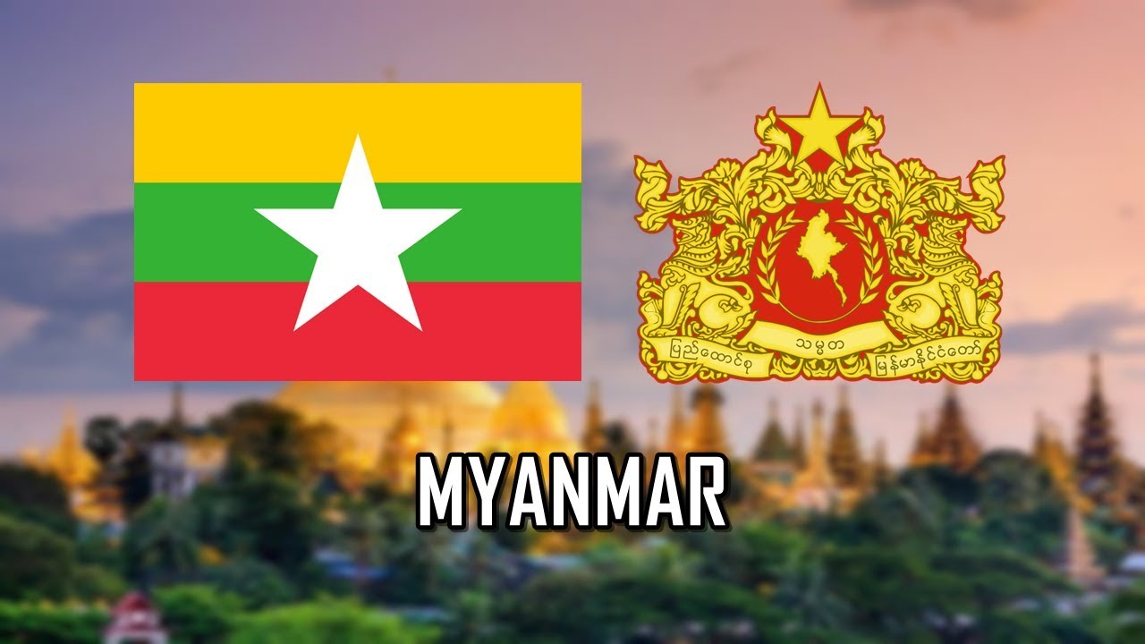 Detail Gambar Bendera Dan Lambang Negara Myanmar Nomer 16