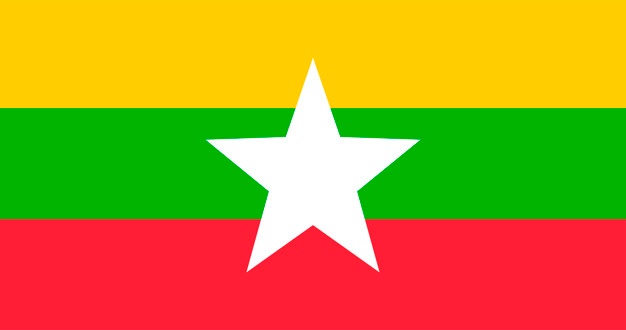 Detail Gambar Bendera Dan Lambang Negara Myanmar Nomer 8