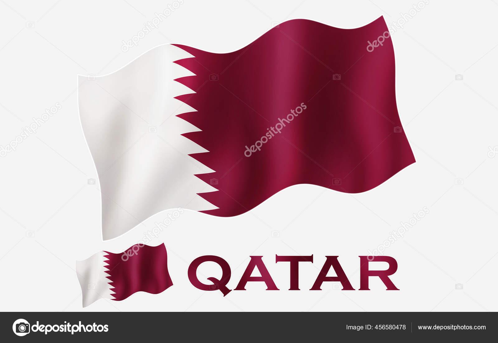 Detail Gambar Bendera Dan Lambang Negara Qatar Nomer 9