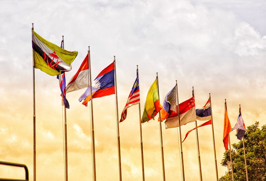 Detail Gambar Bendera Di Asean Nomer 57