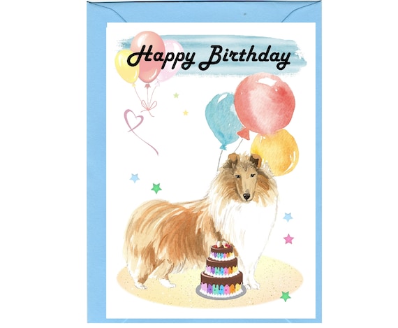 Detail Geburtstagskarte Happy Birthday Hund Nomer 4