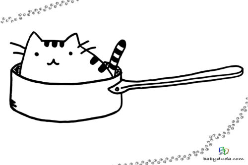 Detail Katze Zeichenvorlage Nomer 17