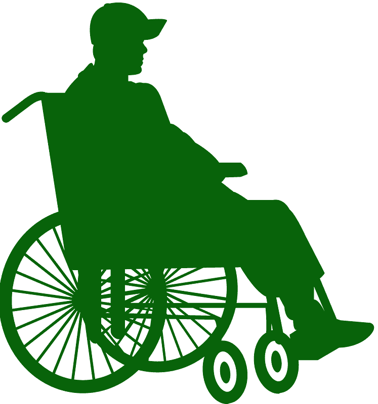 Detail Rollstuhl Silhouette Nomer 9