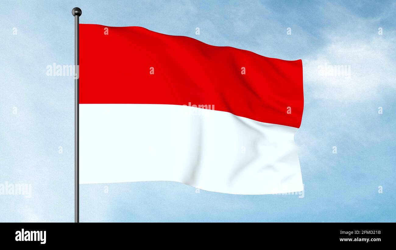 Detail Gambar Bendera Indonesia 3d Nomer 32