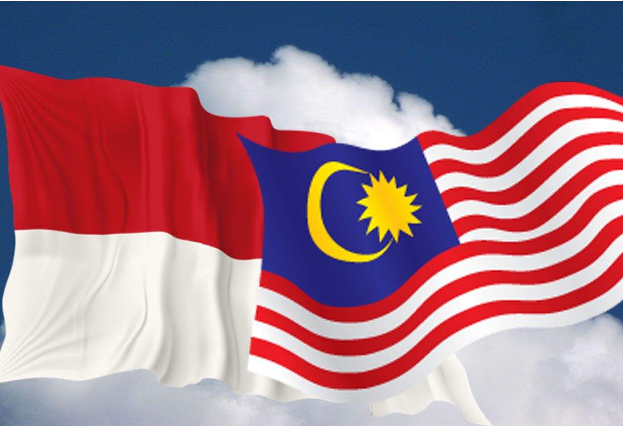 Detail Gambar Bendera Indonesia Dan Malaysia Nomer 47