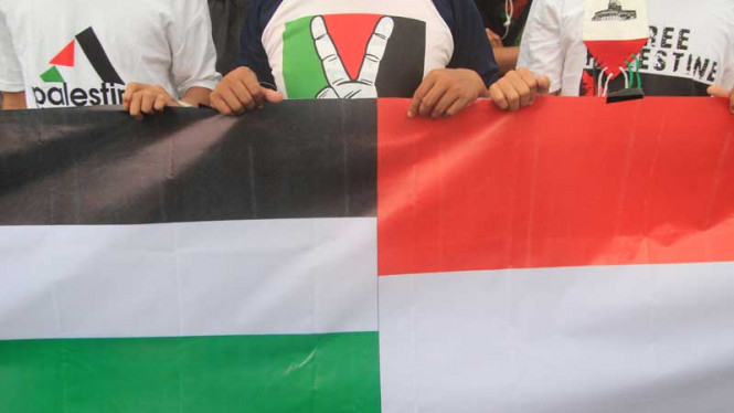 Detail Gambar Bendera Indonesia Dan Palestina Nomer 44