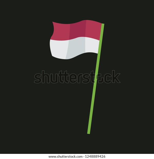 Detail Gambar Bendera Indonesia Vector Nomer 35