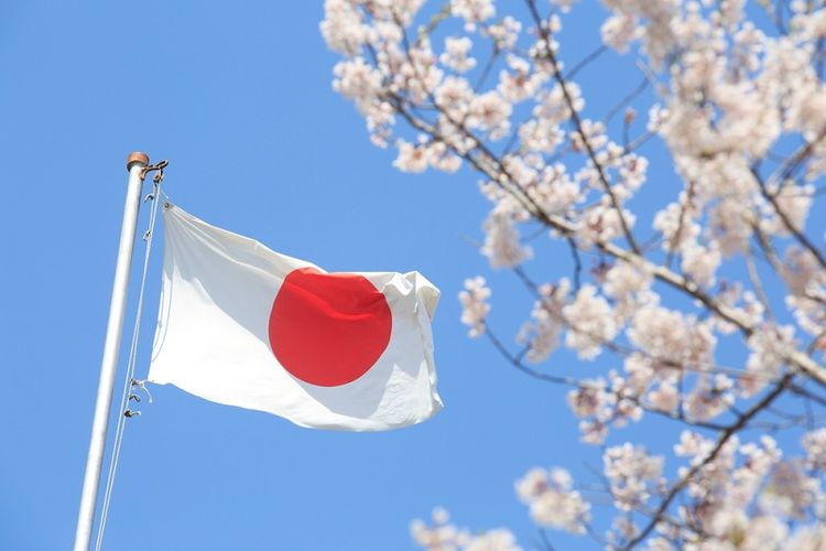Detail Gambar Bendera Jepang Nomer 13
