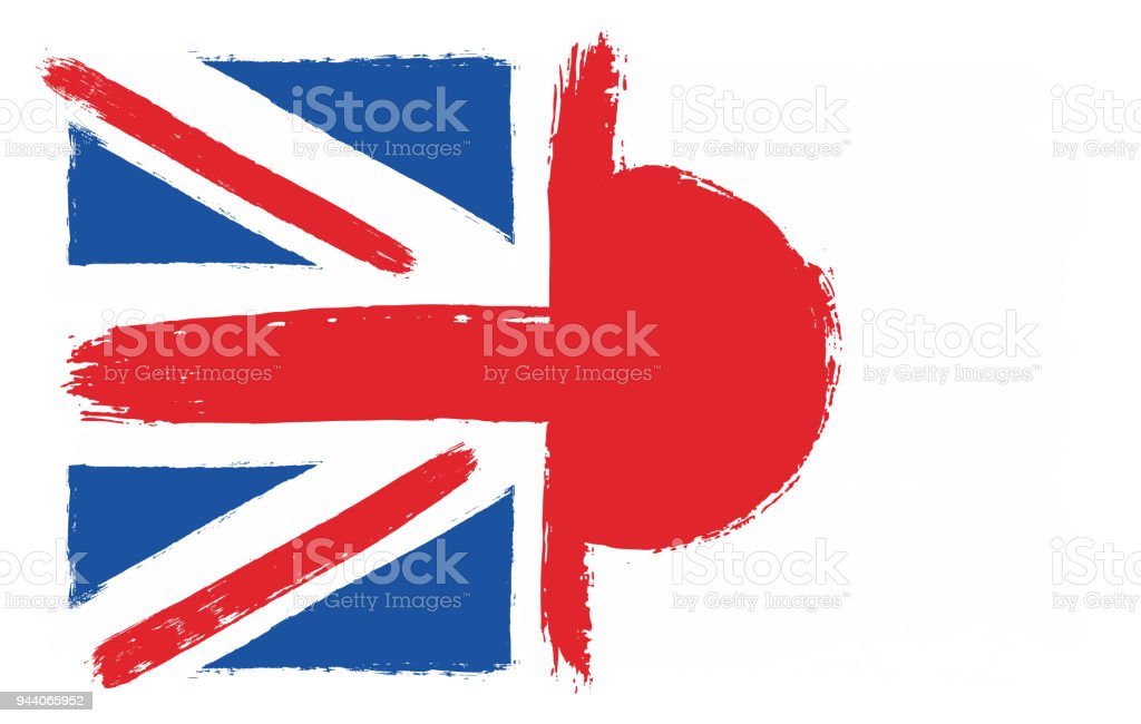 Detail Gambar Bendera Jepang Gambar Bendera Inggris Nomer 2