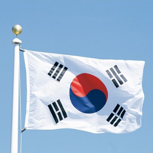 Detail Gambar Bendera Korea Selatan Nomer 2