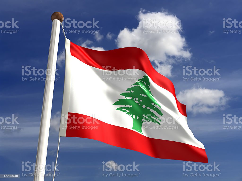 Detail Gambar Bendera Lebanon Nomer 6