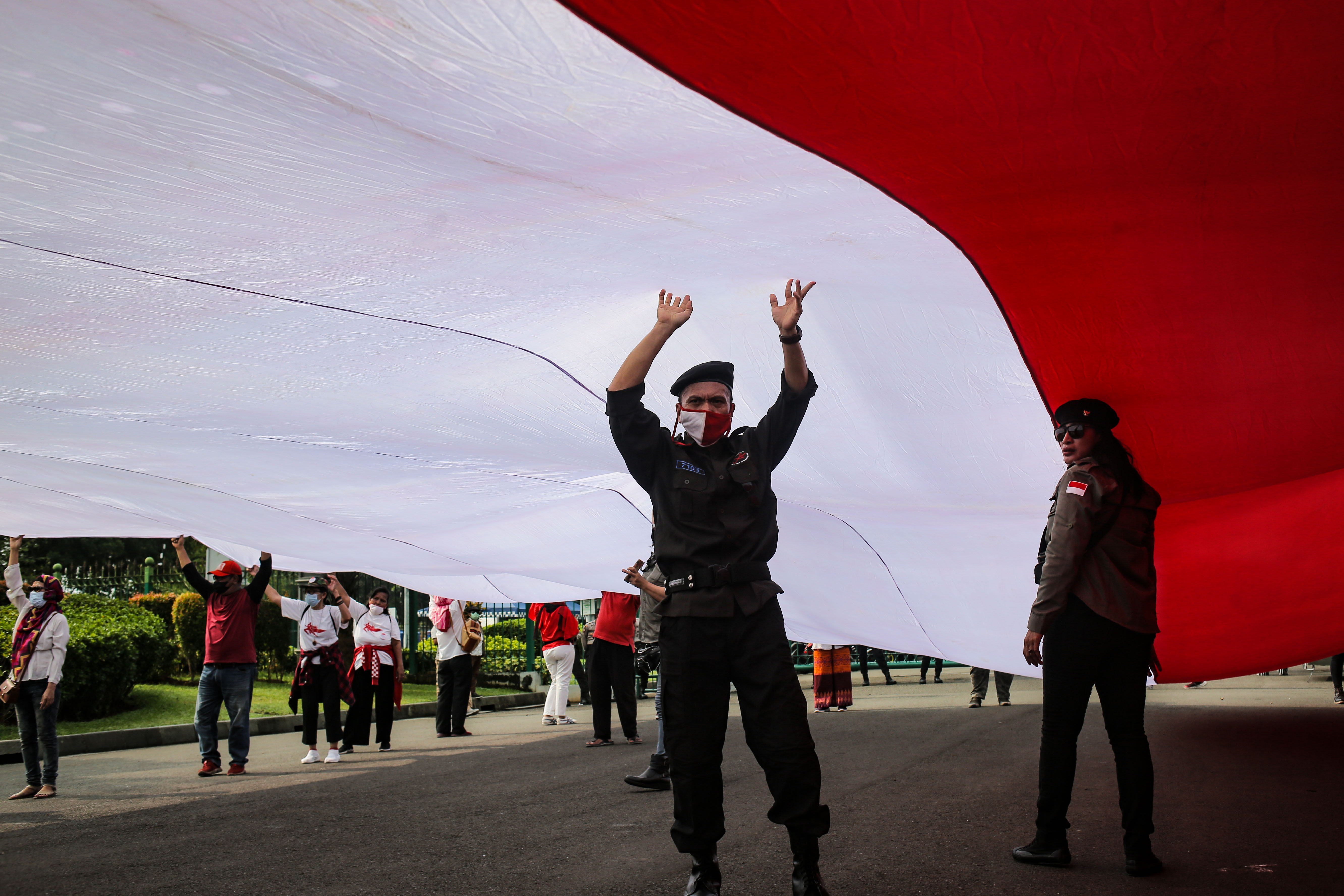 Detail Gambar Bendera Merah Putih Untuk Diwarnai Nomer 29