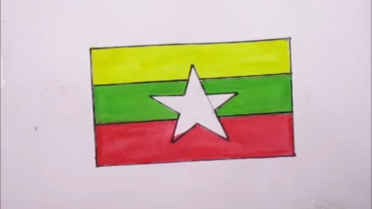 Detail Gambar Bendera Myanmar Nomer 11