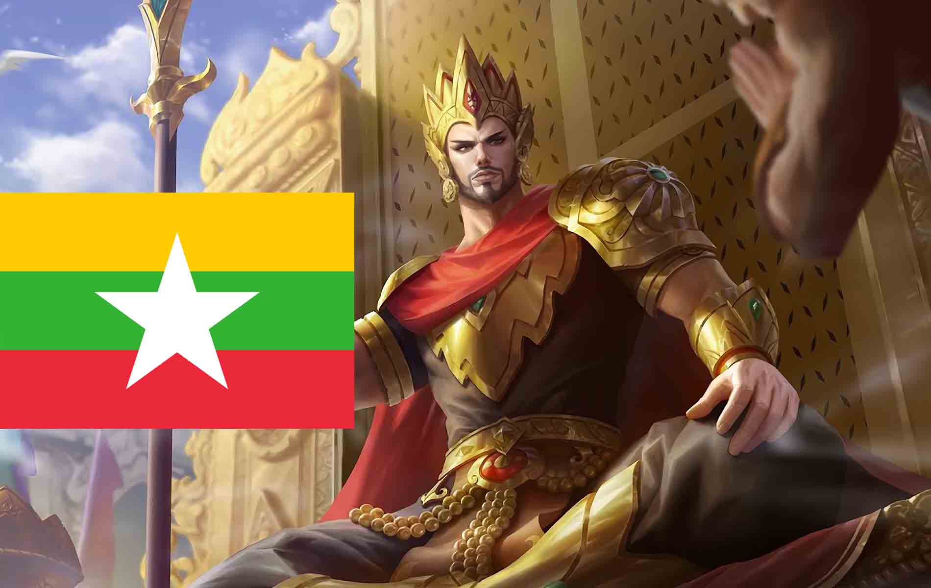 Detail Gambar Bendera Myanmar Nomer 17