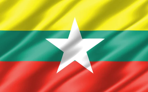 Detail Gambar Bendera Myanmar Nomer 4