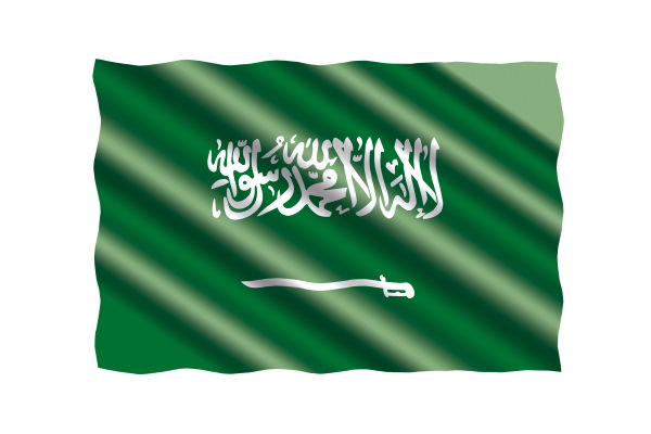 Detail Gambar Bendera Negara Arab Saudi Nomer 7