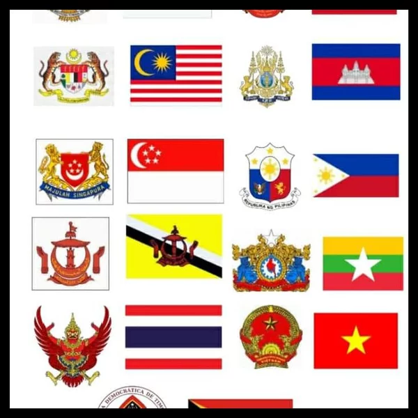 Detail Gambar Bendera Negara Asean Nomer 20