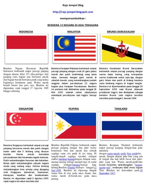 Detail Gambar Bendera Negara Asia Tenggara Nomer 6