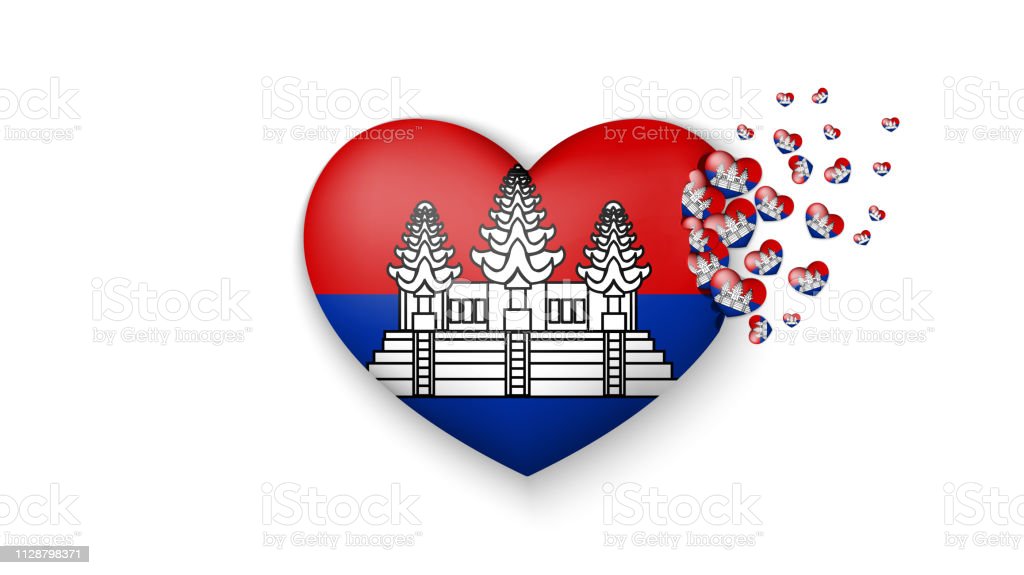 Detail Gambar Bendera Negara Kamboja Nomer 25