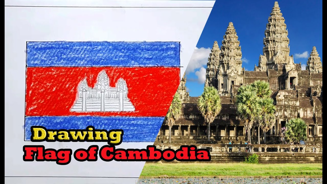 Detail Gambar Bendera Negara Kamboja Nomer 51