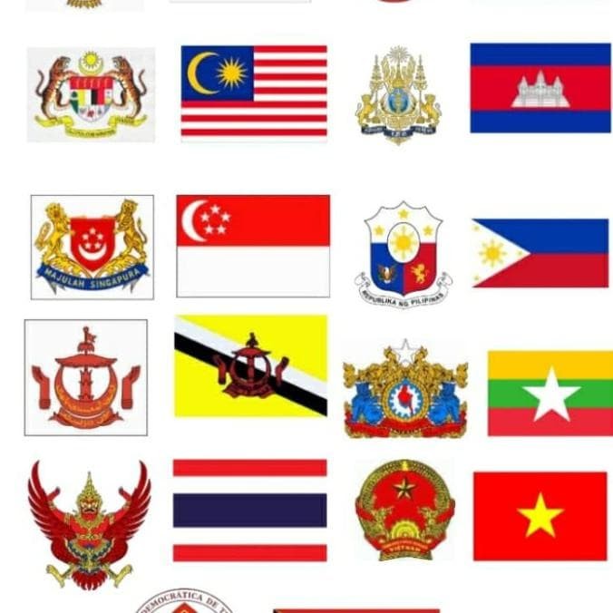 Detail Gambar Bendera Negara Negara Anggota Asean Nomer 6