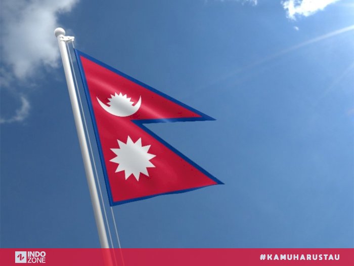 Detail Gambar Bendera Negara Nepal Nomer 10