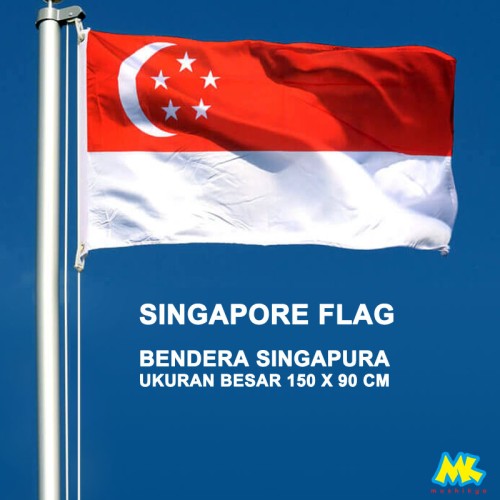 Detail Gambar Bendera Negara Singapura Nomer 43