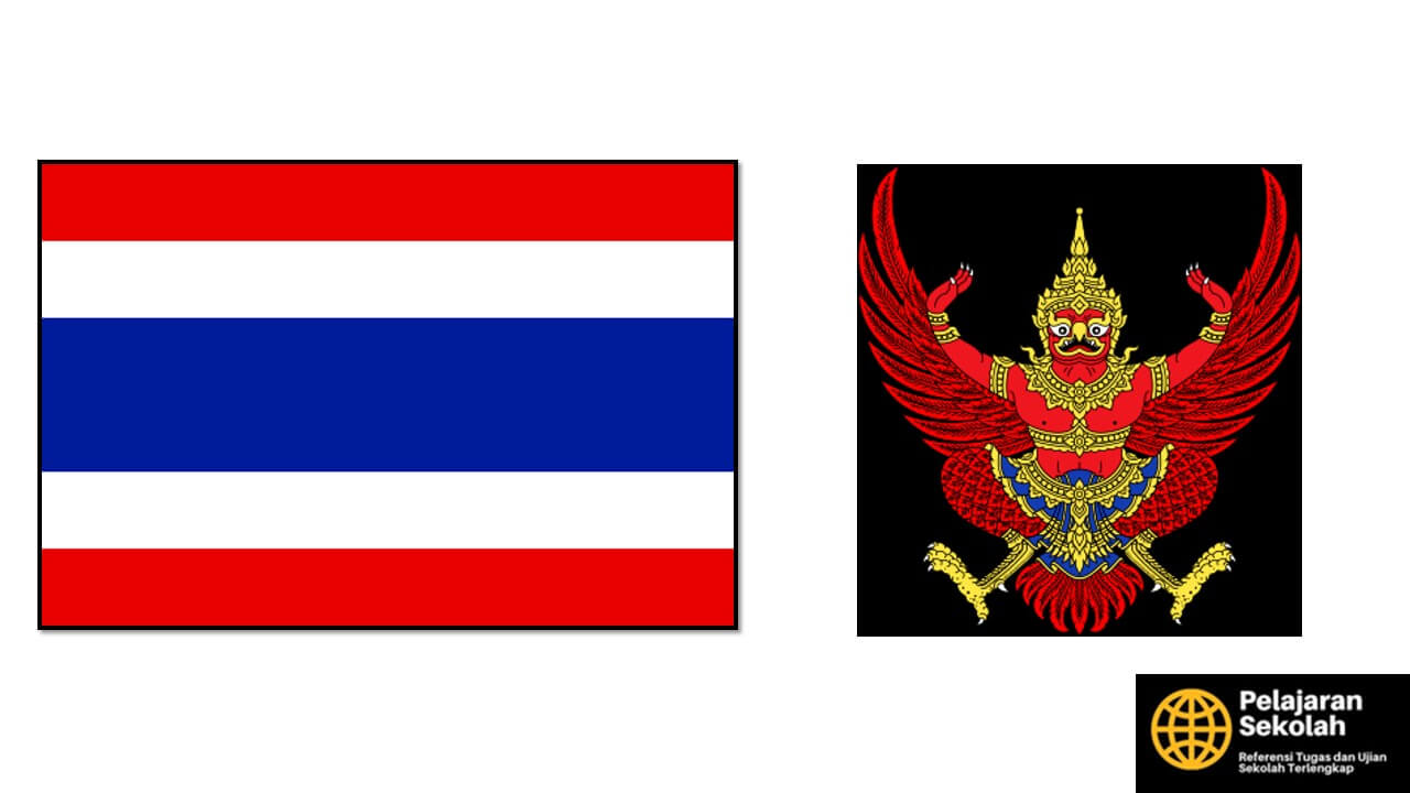 Detail Gambar Bendera Negara Thailand Nomer 8