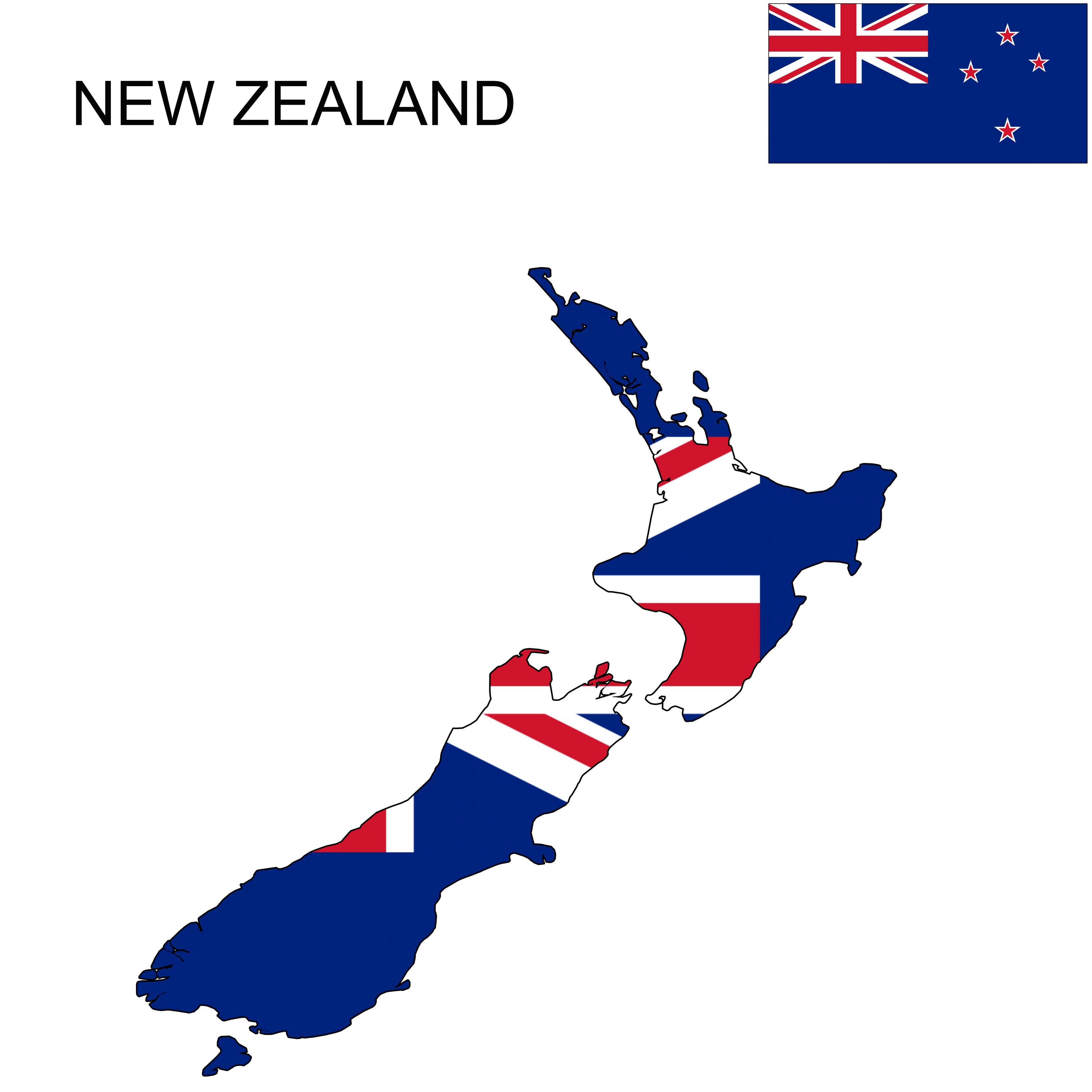 Detail Gambar Bendera New Zealand Nomer 51